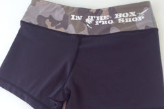 Women's Biker Shorts Black/Camo